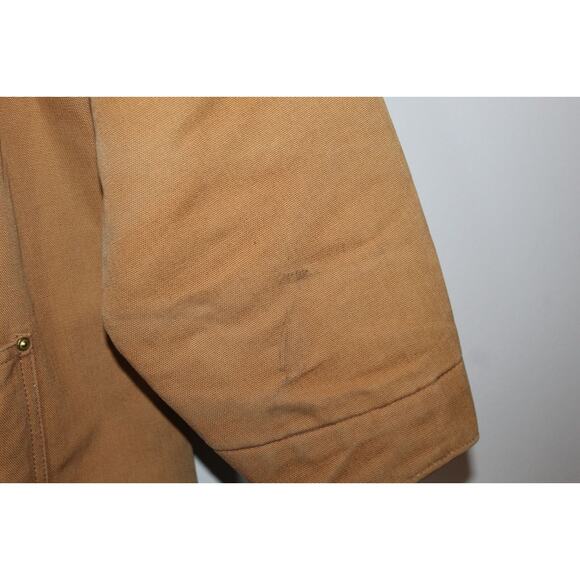 Carhartt Duck Chore Coat Blanket Lined Jacket Work Barn Men's Read Size H14677 - Picture 5 of 12